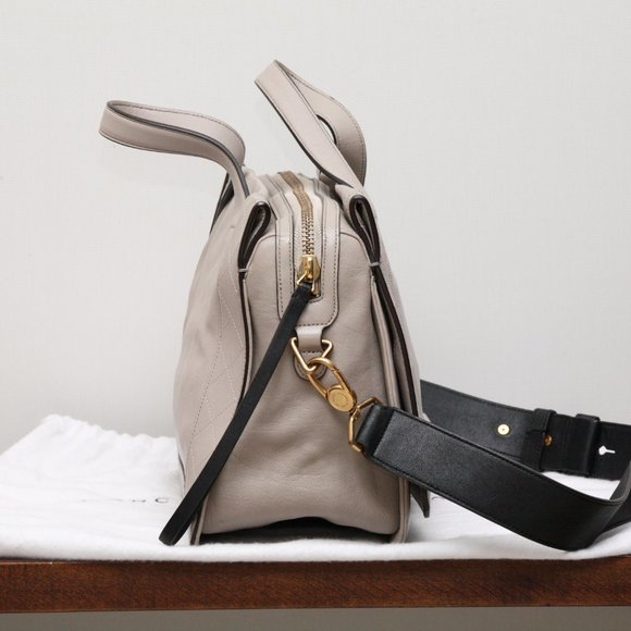 MBMJ Slate Coloured Leather Handbag - Picture 5 of 9